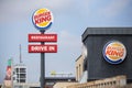 Bonn, North Rhine-Westphalia/germany - 17 10 18: some burger king signs on an building in bonn germany