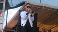 Capital Cities in concert at The Bonnaroo Music and Arts Festival Royalty Free Stock Photo