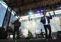 Capital Cities in concert at The Bonnaroo Music and Arts Festival Royalty Free Stock Photo