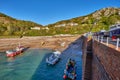 Bonne Nuit Harbour at low tide