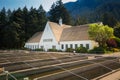 Downtown Portland, Oregon, USA - July 27, 2019: Bonneville Fish Hatchery protecting and enhancing Oregon`s fish and wildlife and