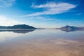 Bonneville Salt Flats International Speedway Royalty Free Stock Photo