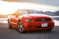 BONNEVILLE ,UTAH, USA JUNE 4, 2015: Photo of a Ford Mustang Con