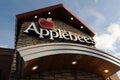 APPLEBEES BRUGER AND PEPSI COLA MONDAY SPECIALITY . Royalty Free Stock Photo