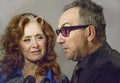 Bonnie Raitt and Elvis Costello