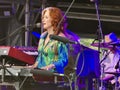 Bonnie Raitt playing live at The Black Deers Festival, Kent, UK, 17 June 2023.