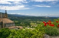 Bonnieux, hilltop village in Provence, France Royalty Free Stock Photo