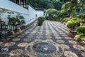 Bonsai garden Kowloon Walled City Park Hong Kong Royalty Free Stock Photo