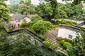 Bonsai garden Kowloon Walled City Park Hong Kong Royalty Free Stock Photo