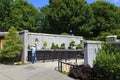 Bonsai Garden at North Carolina Arboretum Asheville Royalty Free Stock Photo