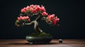 Tulip Bonsai Tree Minimalist German Hefeweizen Desktop Wallpaper