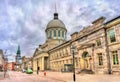 Bonsecours Market in old Montreal, Canada. Built in 1860