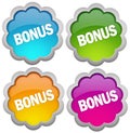 Bonus icon Royalty Free Stock Photo