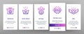 Bonus Loyalty Onboarding Icons Set Vector