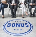 Bonus Prize Profit Incentive Additional Compensation Concept Royalty Free Stock Photo