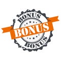 Bonus stamp Royalty Free Stock Photo