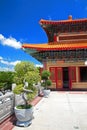 Bonzai tree decorated in Chinese temple