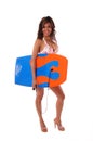 Boogie Board Babe 6 Royalty Free Stock Photo