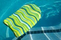 Boogie Kick Board in Swimming Pool Royalty Free Stock Photo