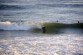 Bodyboarder, Wave, Water Sports, Sunset Scene Royalty Free Stock Photo