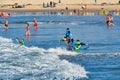 Boogy Board Surfing at Bondi Beach, Sydney, Australia