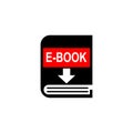 ebook icon simple vector logo