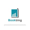 BOOK ACCOUNTING LOGO TEMPLATE ICON
