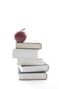Book and apple Royalty Free Stock Photo
