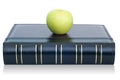 Book and apple