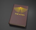 The book of Aten 3d rendered Royalty Free Stock Photo