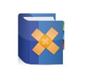 book band aid fix solution concept Royalty Free Stock Photo