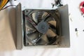 Dusty cooler from the power supply