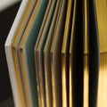 Book with bookblock edges covered with gold Royalty Free Stock Photo