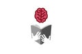 Book Brain Reading Logo