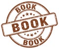 book brown stamp