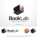 Book Castle Logo Template Design Vector Royalty Free Stock Photo