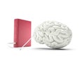 Book charging brain concept