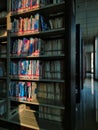 book collection in a school library Wuhan city