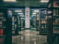 book collections of a school library in Wuhan city