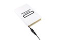 Book connected to USB and OCR Royalty Free Stock Photo