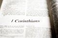 Book of 1 Corinthians Royalty Free Stock Photo