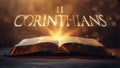 Book of 2 Corinthians. Royalty Free Stock Photo