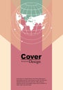 Book Cover in World Connectivity Concept Design