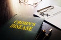 Book about Crohn`s disease or inflammatory bowel disease