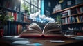 Book Digitization: transforming pages, digital data flow, educational technology, seamless integration, tech-driven