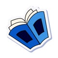 Book Doodle Sticker