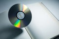 Book and DVD disk Royalty Free Stock Photo