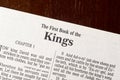 The Book of First Kings Title Page Close-up