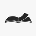 Book flat icon Royalty Free Stock Photo