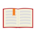 Book flat icon Royalty Free Stock Photo